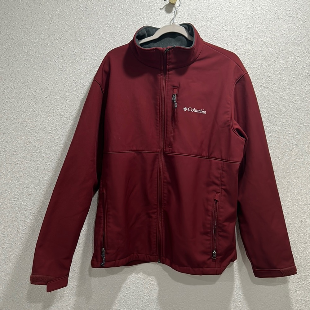 Men’s Columbia Waterproof Zip-Up Jacket